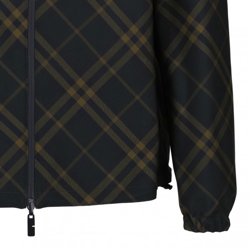 Khaki and Multicolour Reversible Jacket