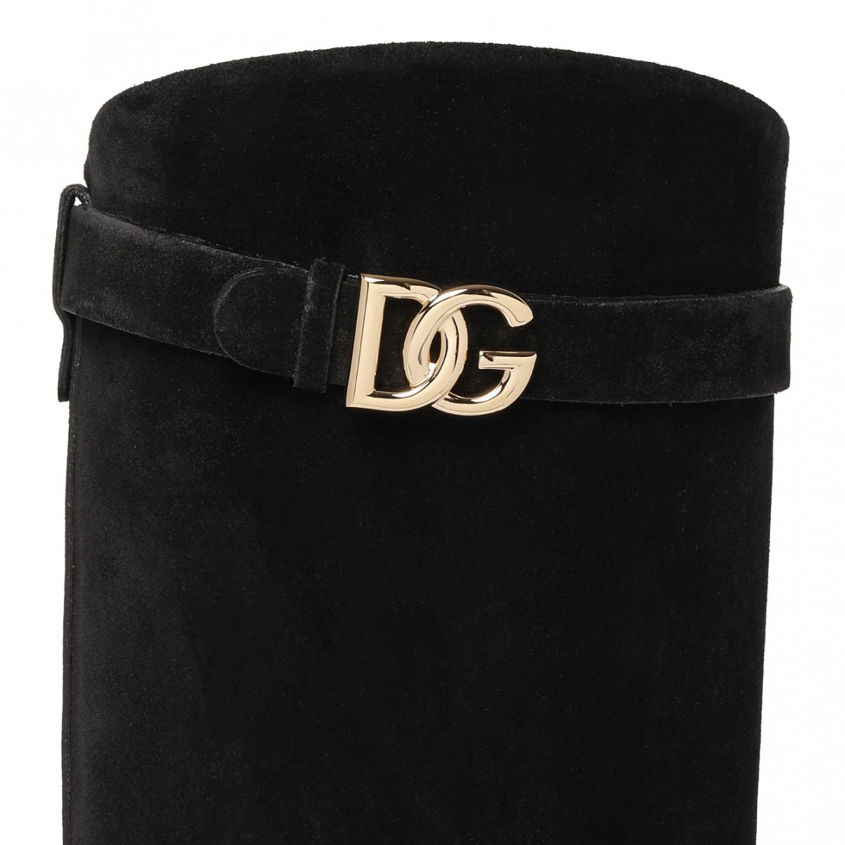 Black DG Logo Boots