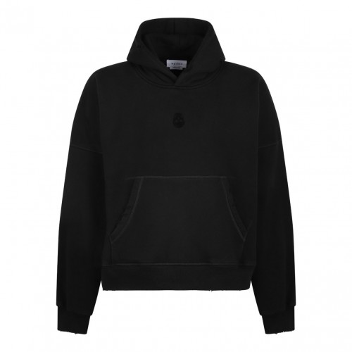 Black Selvedge Hoodie