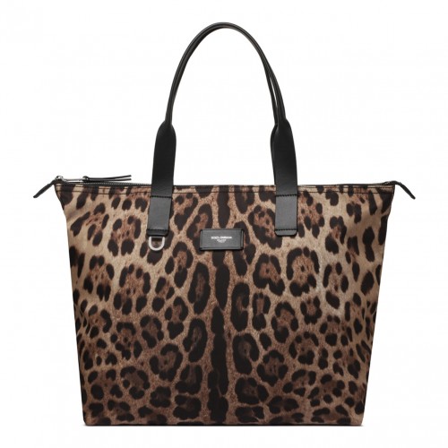 Leopard Print Tote Bag