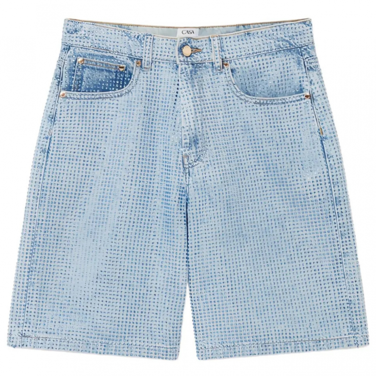 Light Blue Denim Shorts