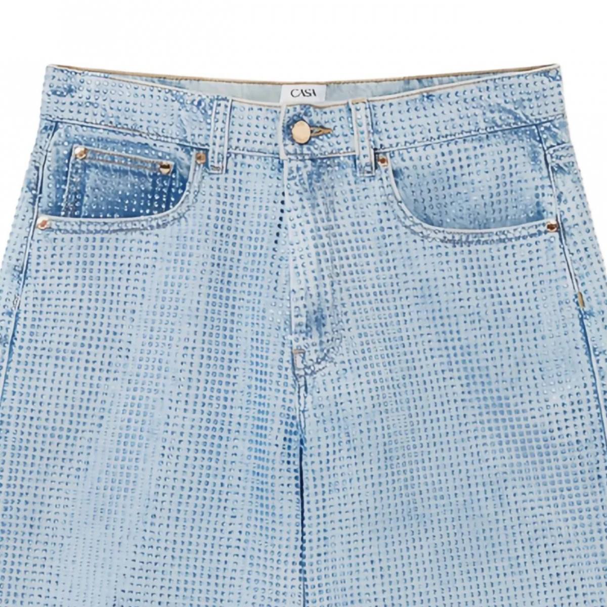 Light Blue Denim Shorts