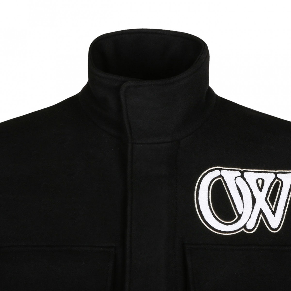 Black Phase Varsity Jacket