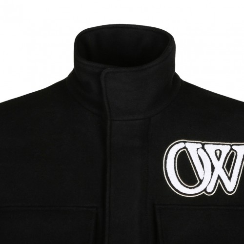 Black Phase Varsity Jacket