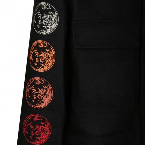 Black Phase Varsity Jacket