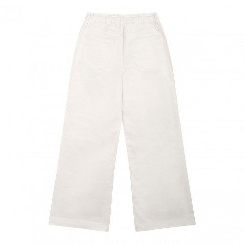 Distressed White Trousers 2