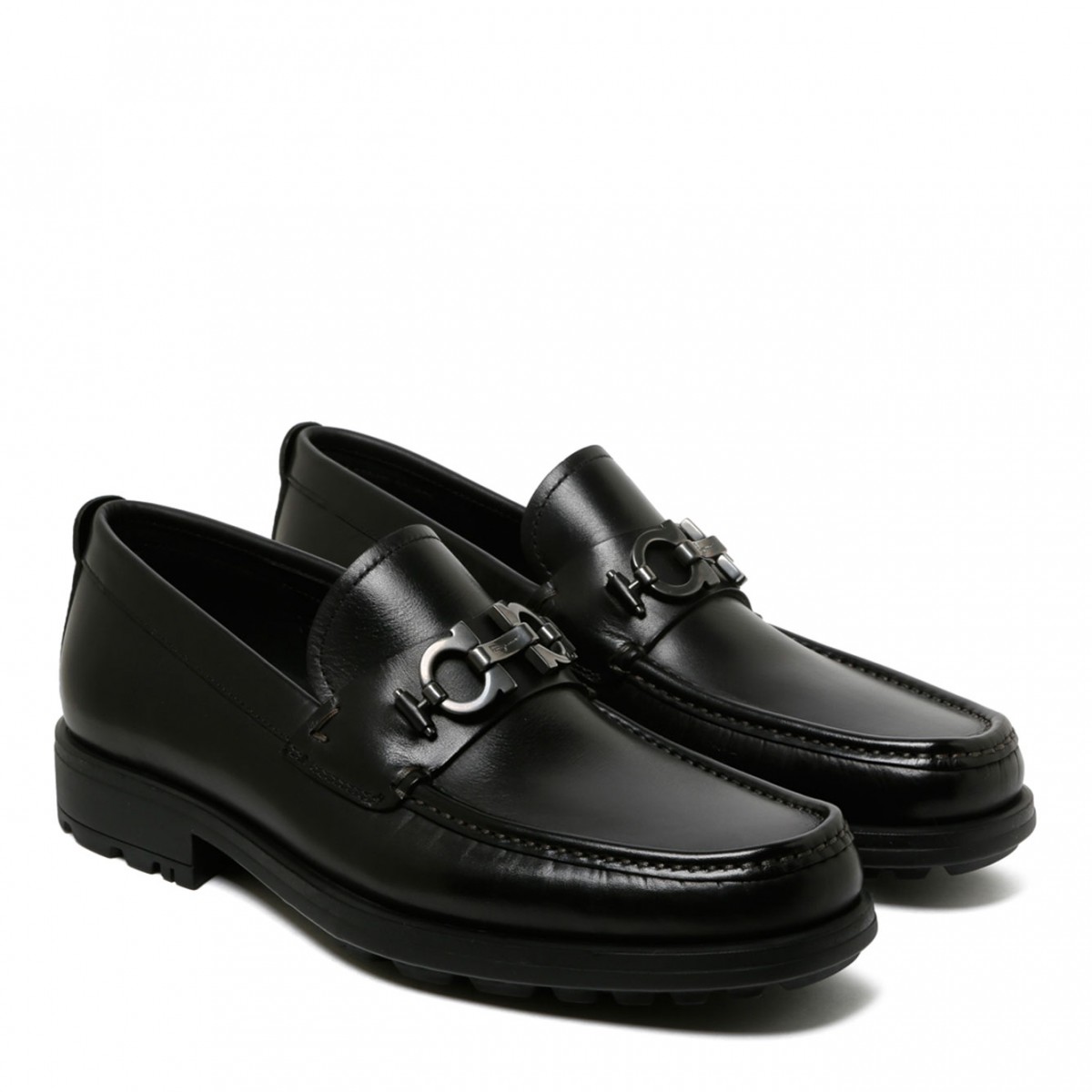 Black David Loafers