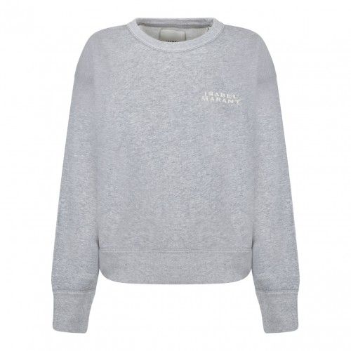 Grey Shad Logo Embroidered Sweatshirt