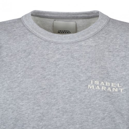 Grey Shad Logo Embroidered Sweatshirt