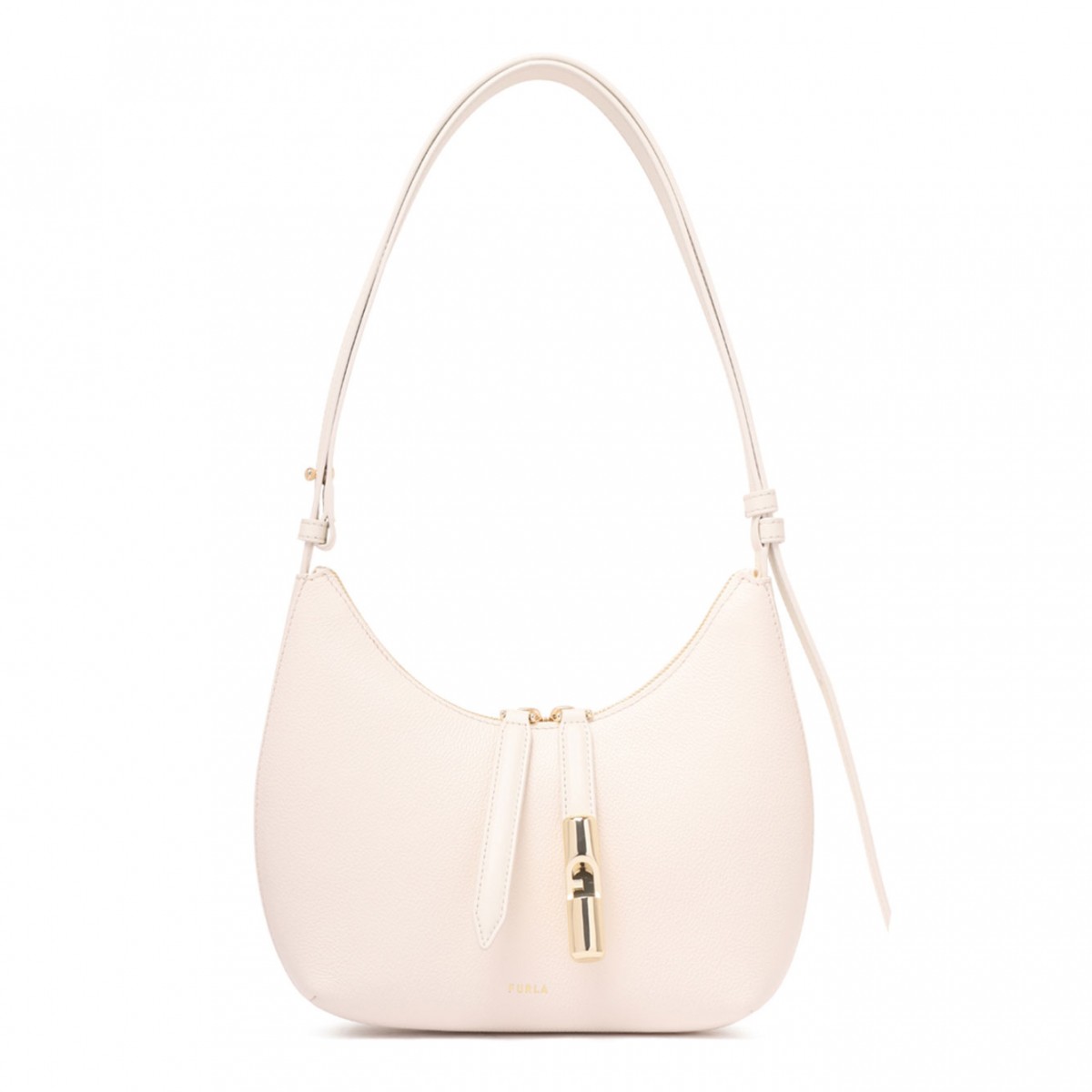 White Small Goccia Shoulder Bag