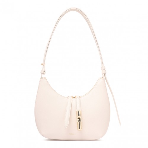 White Small Goccia Shoulder Bag