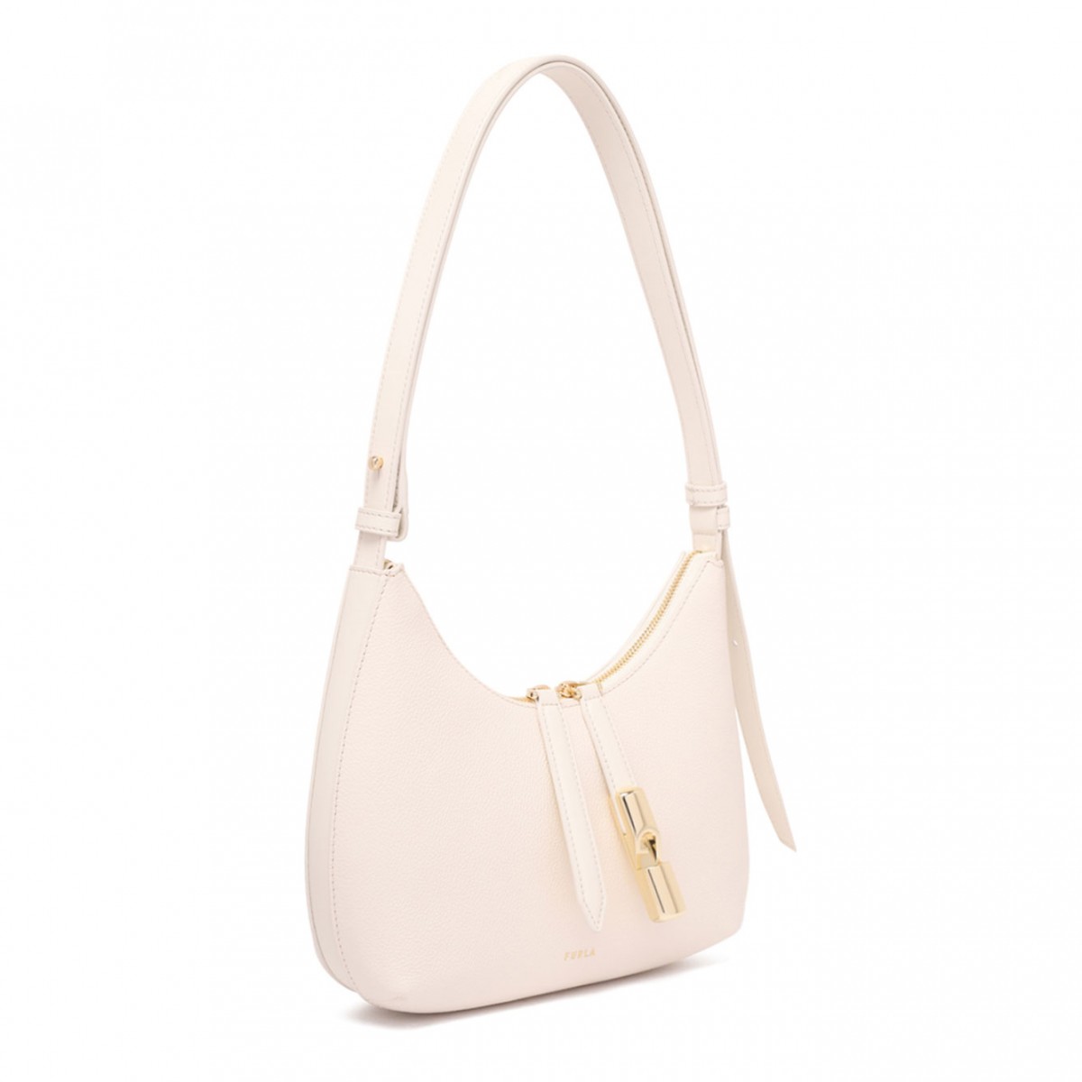 White Small Goccia Shoulder Bag