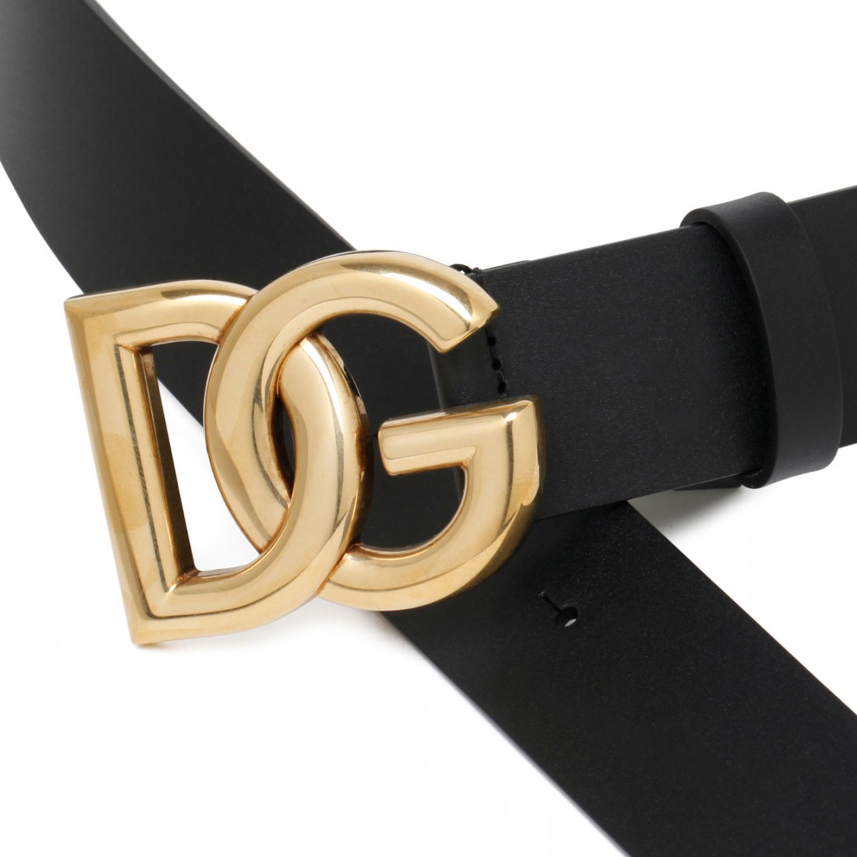 Black DG Logo Belt