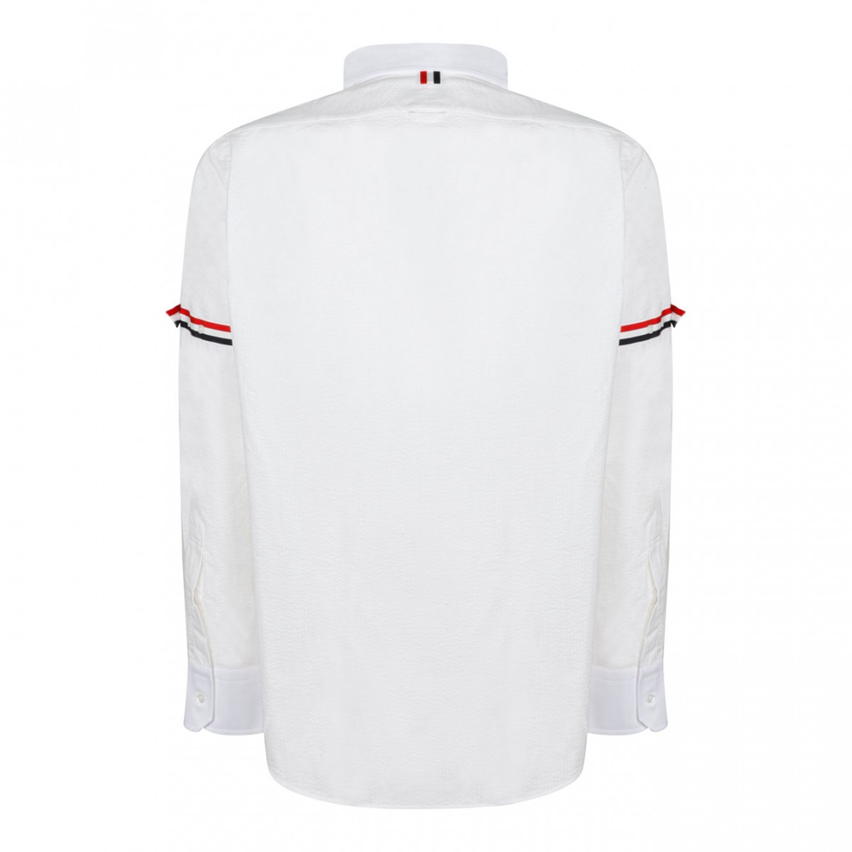 White Arman Detail Shirt