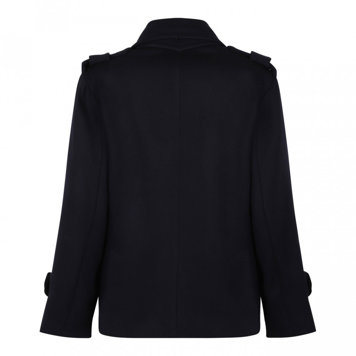 Navy Blue Oversized Trench Coat