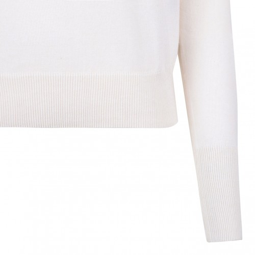 White Orb Embroidered Jumper