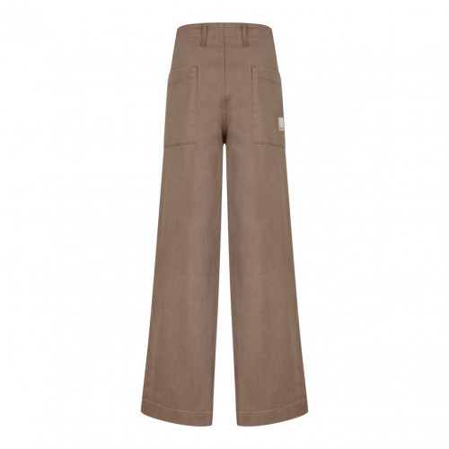 Light Brown Straight Trousers 2