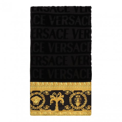 Black I Love Baroque Set Of 5 Towels 2