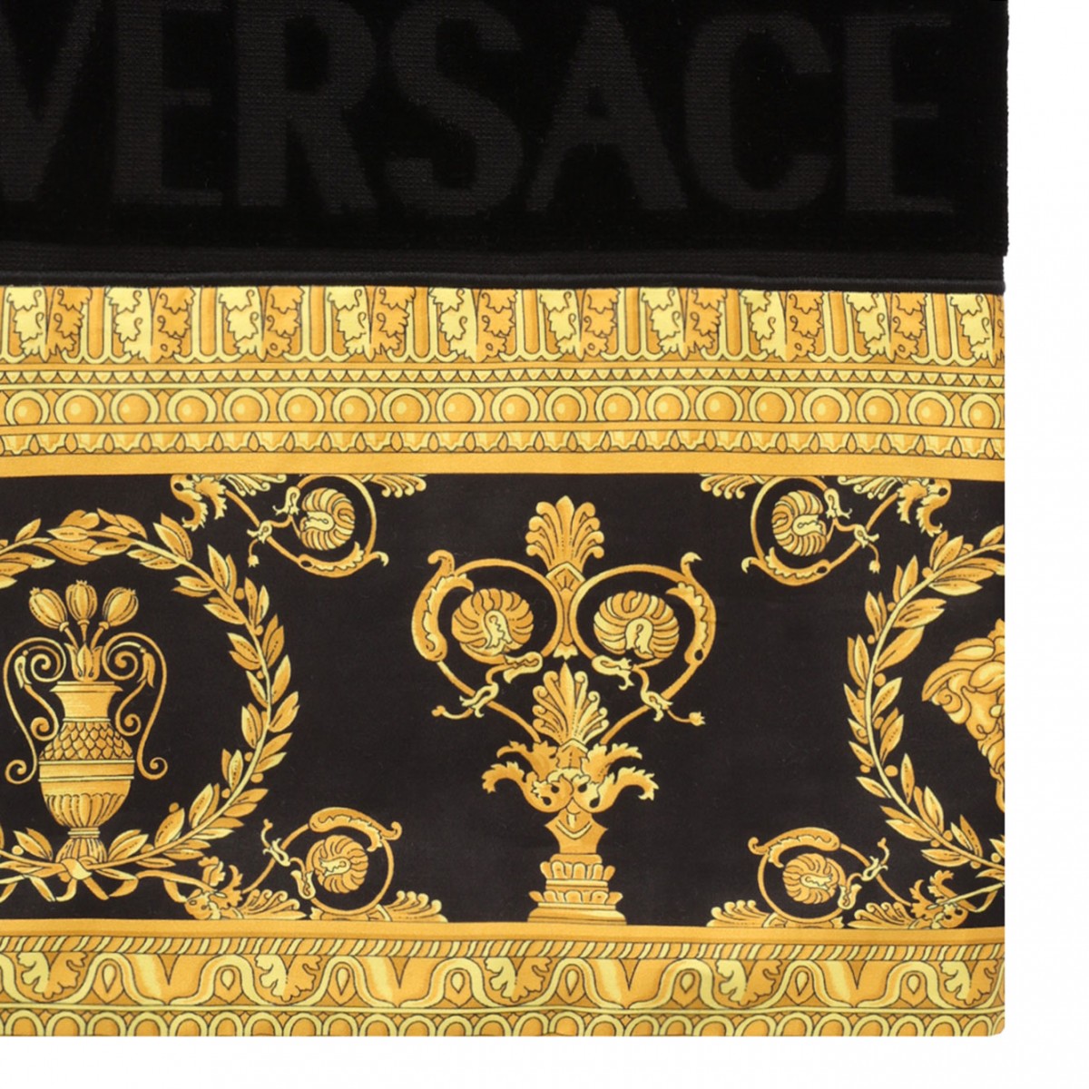Black I Love Baroque Set Of 5 Towels