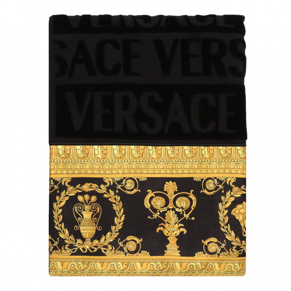 Black I Love Baroque Set Of 5 Towels