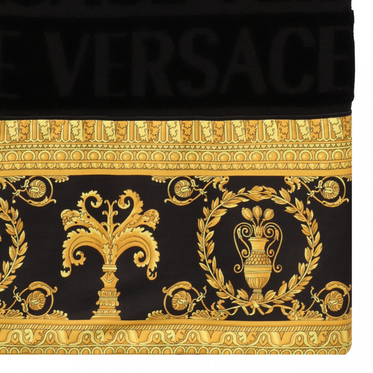 Black I Love Baroque Set Of 5 Towels