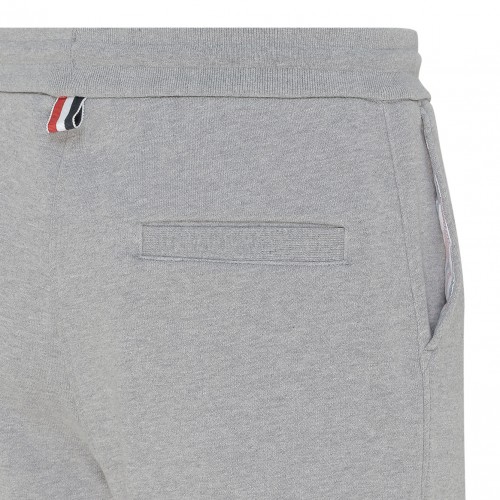 Light Grey 4 Bar Sweatpants