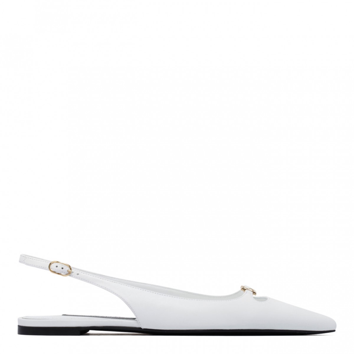 White Slingback Shoes