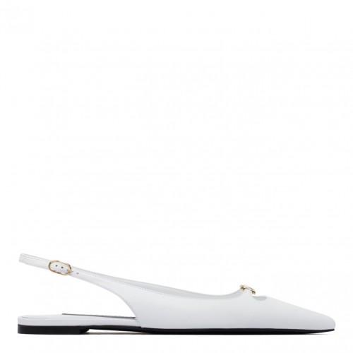 White Slingback Shoes