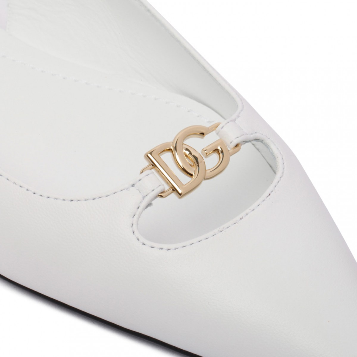 White Slingback Shoes