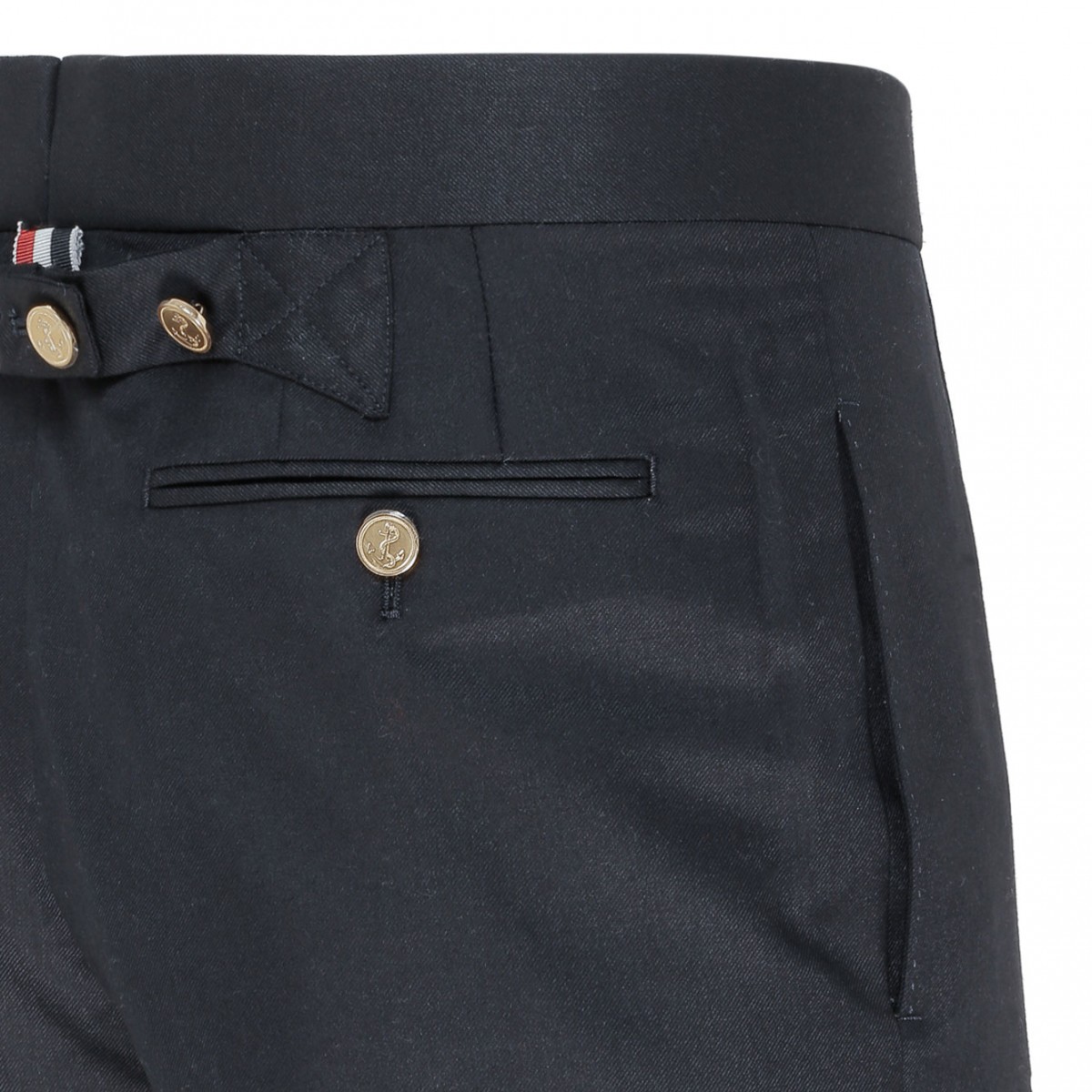 Navy Tailored Trousers
