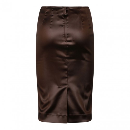 Chesnutt Brown Pencil Skirt 2