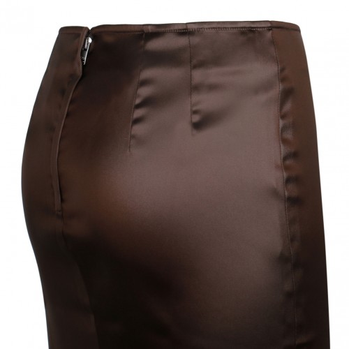 Chesnutt Brown Pencil Skirt