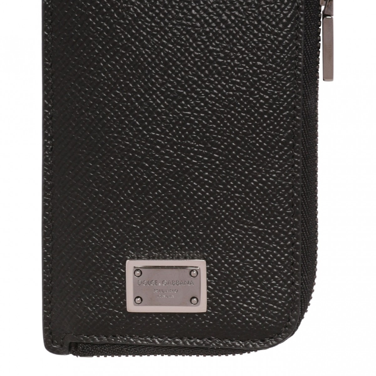 Black Calfskin Card Holder