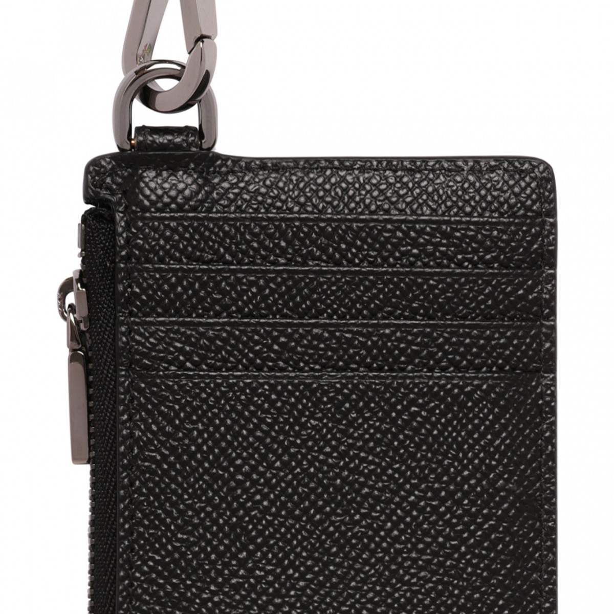 Black Calfskin Card Holder