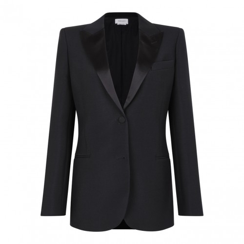 Black Single-Breasted Blazer
