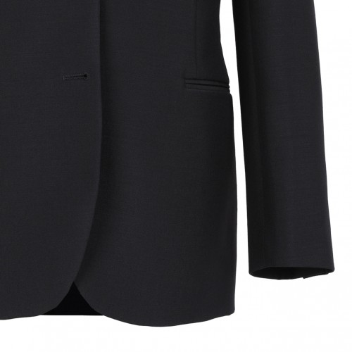 Black Single-Breasted Blazer