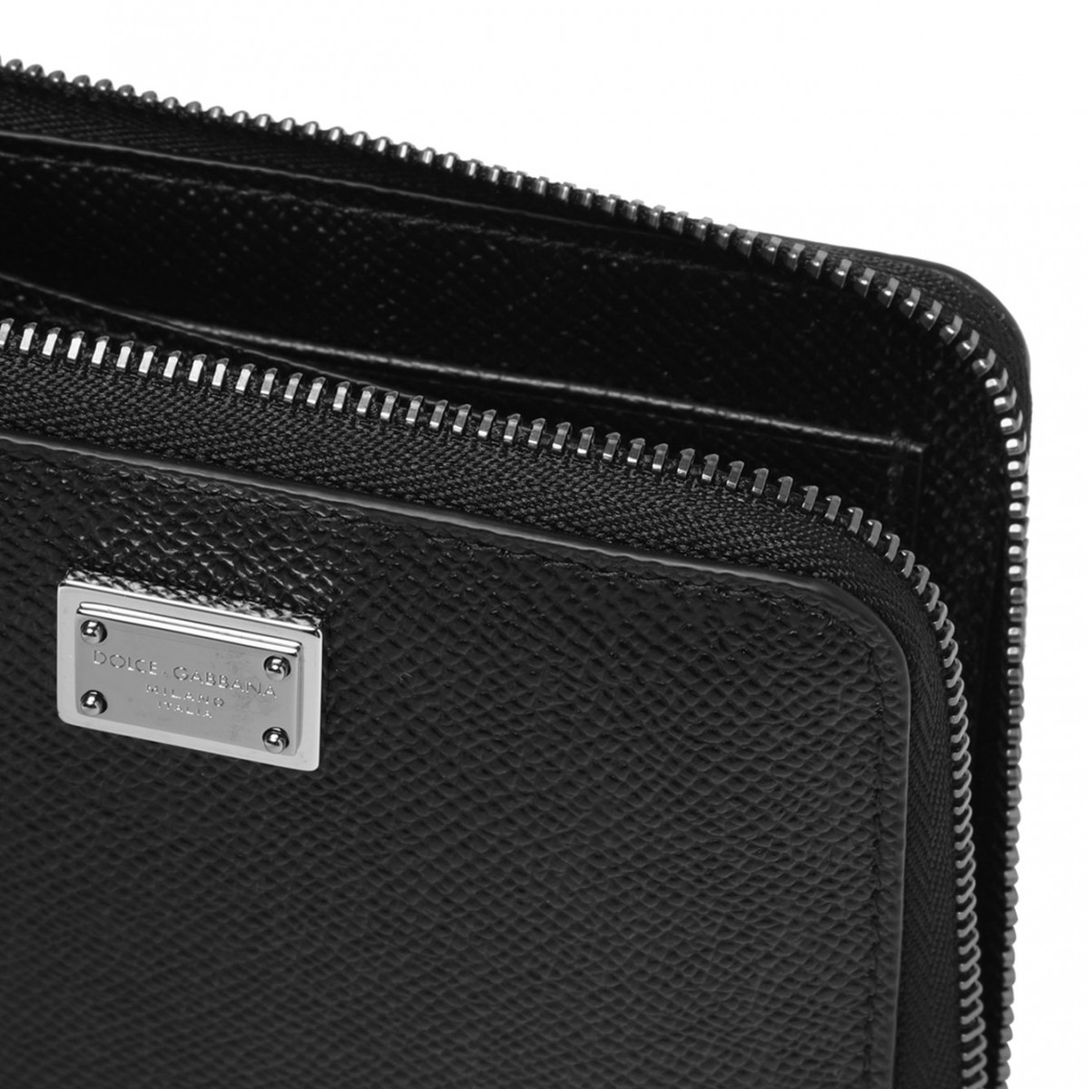 Black Logo Tag Cardholder