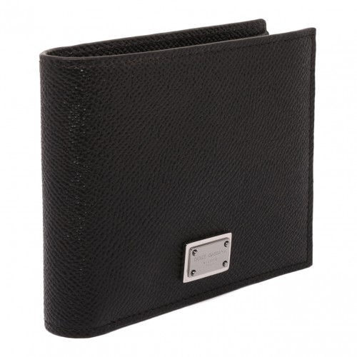 Black Wallet with Coin Purse
