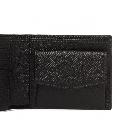 Black Wallet with Coin Purse