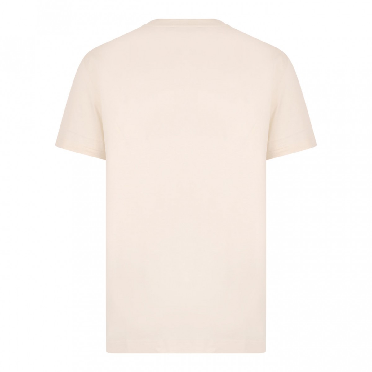 White Embroidered Logo T-Shirt