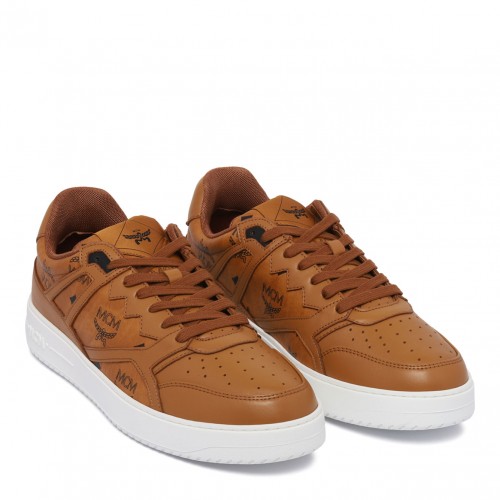 White and Brown Neo Terrain Sneakers 2