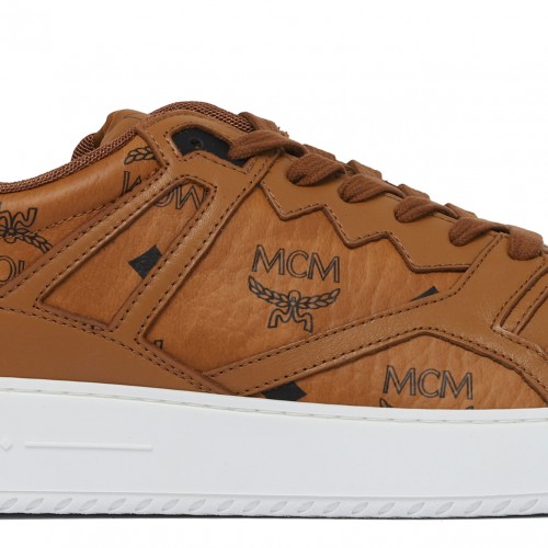 White and Brown Neo Terrain Sneakers