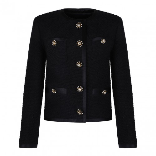 Black Knitted Jacket