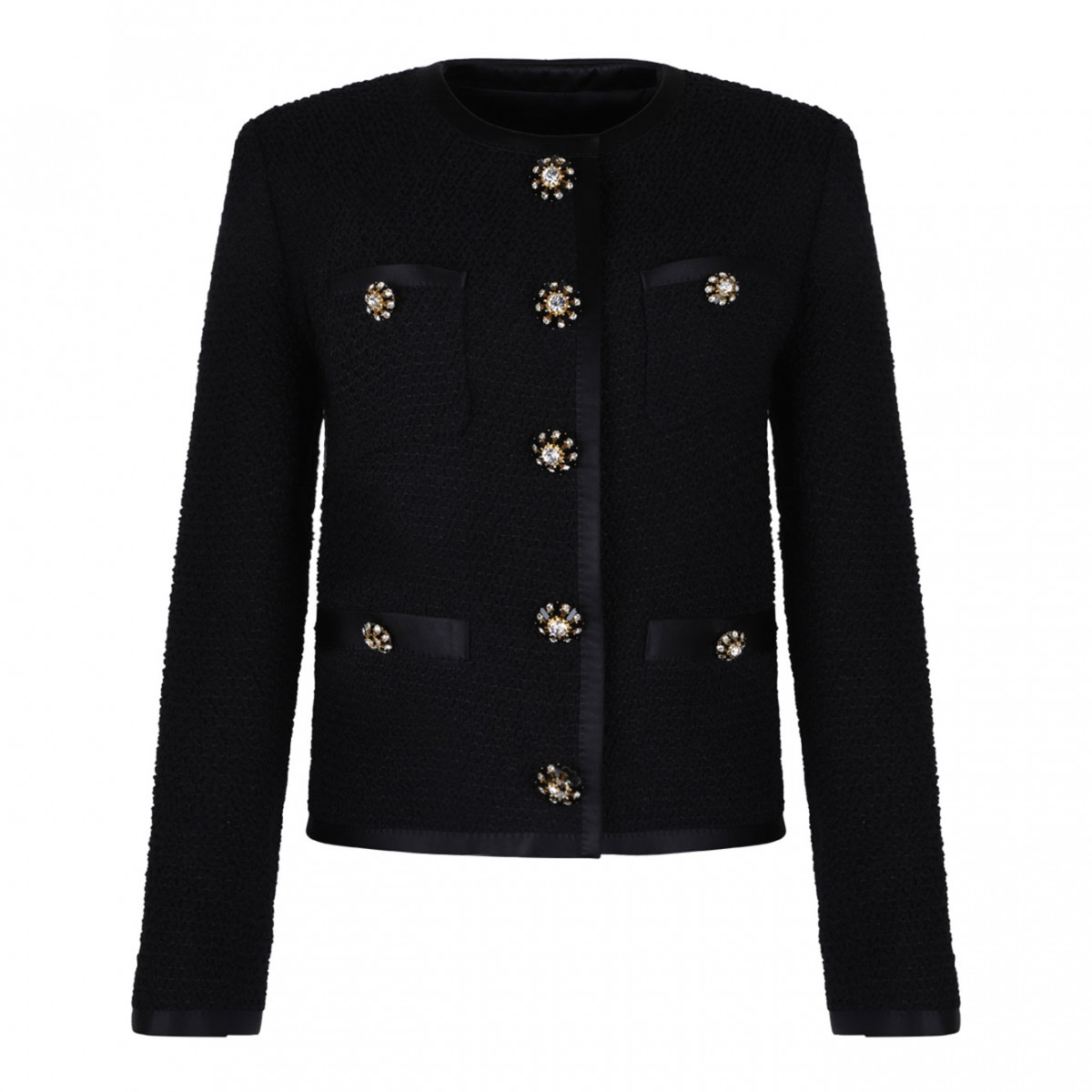 Black Knitted Jacket