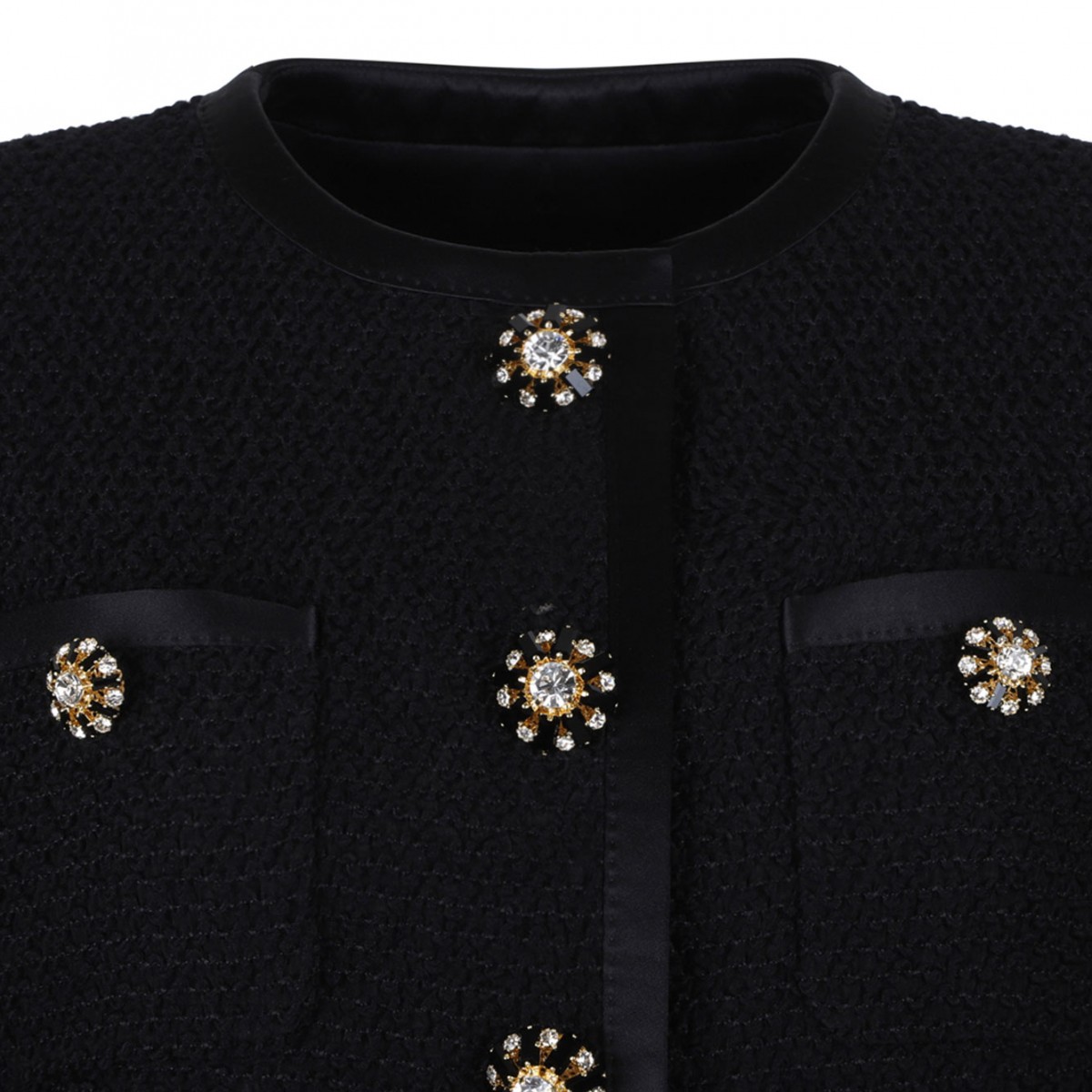 Black Knitted Jacket