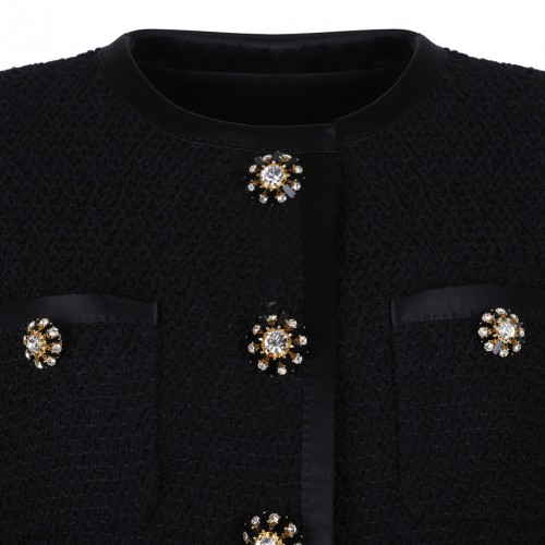 Black Knitted Jacket
