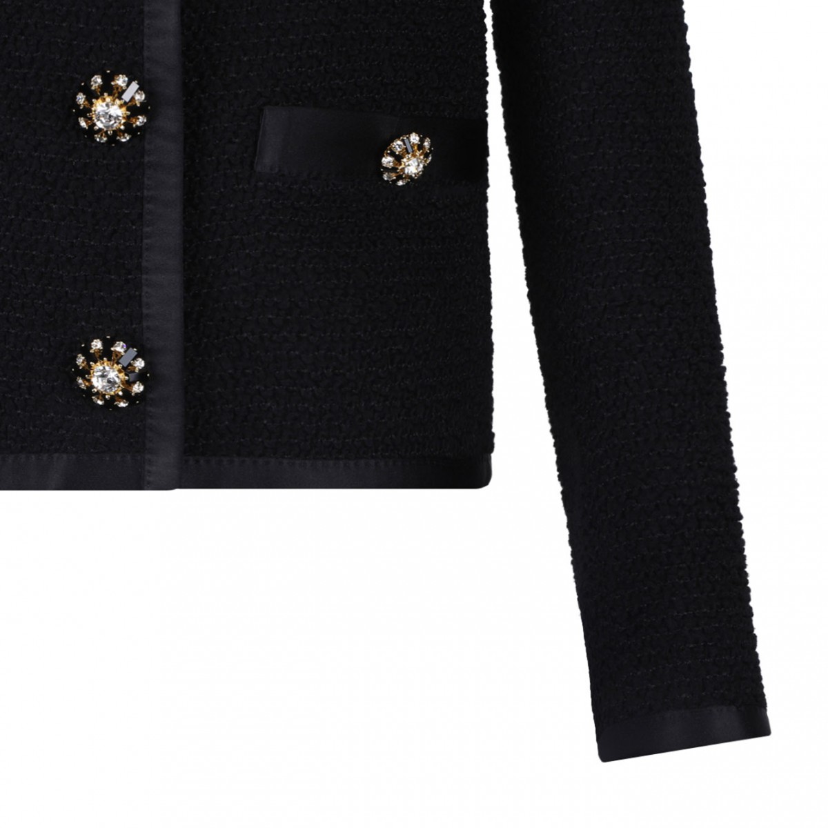 Black Knitted Jacket