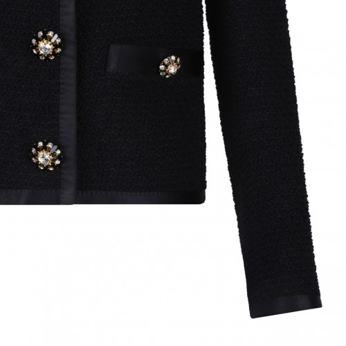 Black Knitted Jacket