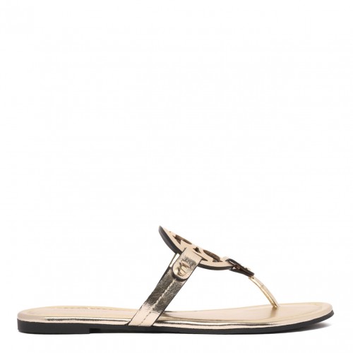 Gold Miller Sandals