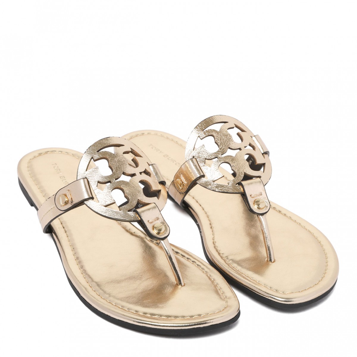 Gold Miller Sandals